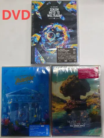 Mrs. GREEN APPLE 일반ver DVD 3작품''2