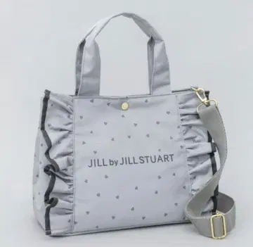 JILL by JILL STUART 하트 프릴 백 GRAY 미개봉 새상품