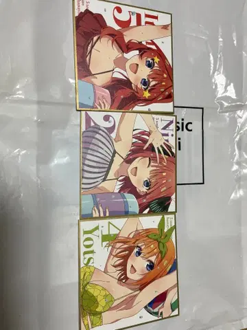 5등분의 신부 영화 특전 색지