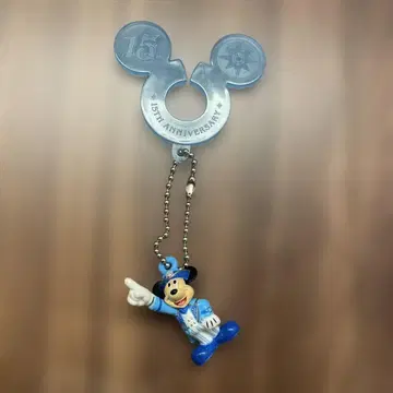 미키마우스 15주년 기념 키링