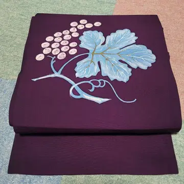 나고야 오비 시오제 염색 오비