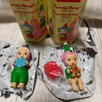 소니 엔젤 santa's little helper 2개 세트 새상품