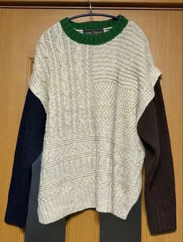 CUBE SUGAR 2WAY 니트 스웨터