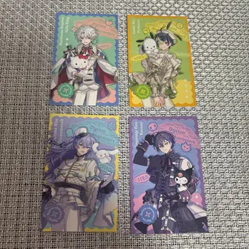 Dytica 산리오 캐릭터즈 랜덤 사진풍 카드 4매