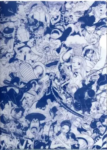 원피스 클리어 파일 SHOP 올 패턴