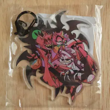 Hazbin Hotel Alastor Nifty Husk 아크릴 키링