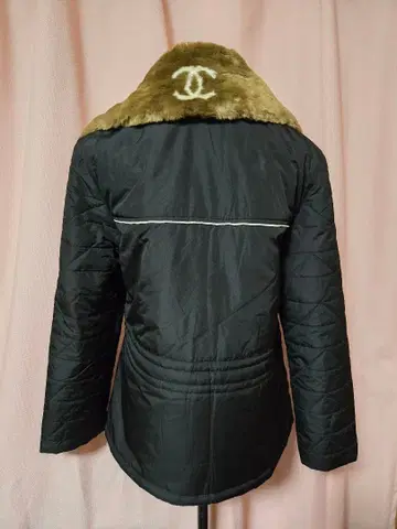 퍼 카라 부착 패딩 자켓