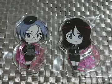 걸즈 앤 판처 걸판 도쿄 타워 루미 메구미 아크릴 스탠드