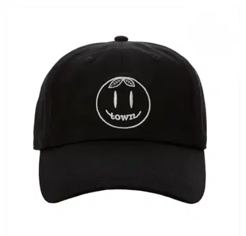 YUZUTOWN 스마일 캡 유즈 블랙 굿즈