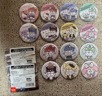 오소마츠 6쌍둥이 산리오 콜라보 카페 캔뱃지