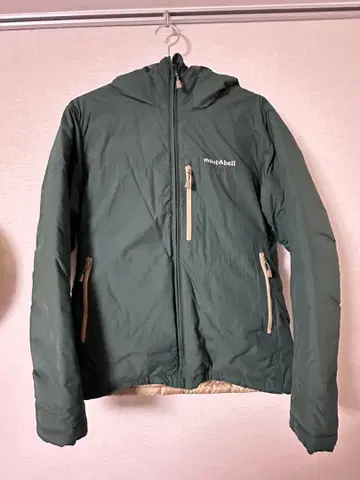 [ 새상품급 ] mont-bell 그린 리버서블 다운 자켓 여성용 L