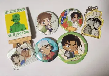 Detective Conan 헤이지 캔뱃지 7개 세트