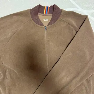 [ 미사용급 ] Paul Smith 브라운 집업 자켓