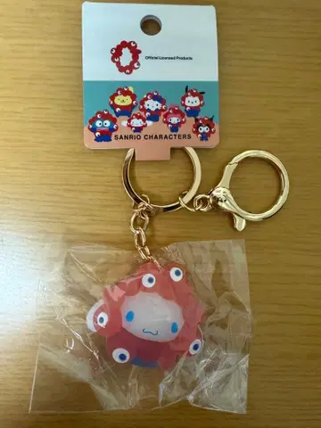 오사카 간사이 엑스포 산리오 미야쿠미야쿠 클리어 키링 시나모롤