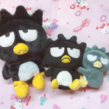 산리오 배드마츠마루 봉제 인형 캐릭터 대상 클립 마스코트