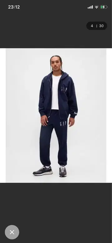 30th 기념일 헤비 웨이트 프렌치 테리 집업 후드티