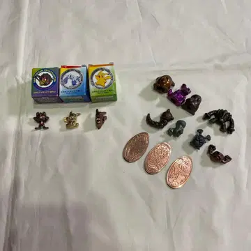 포켓몬 메탈 피규어 메달 14점 일괄