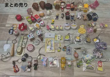 헤이세이 레트로 76개 캐릭터 굿즈 컬렉션 키링 스트랩