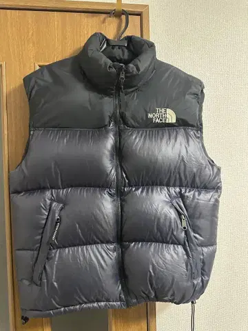 THE NORTH FACE 눕시 다운 베스트 블랙/그레이