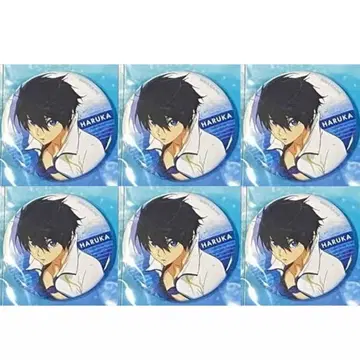 Free! 하이스피드 나나세 하루카 캔뱃지