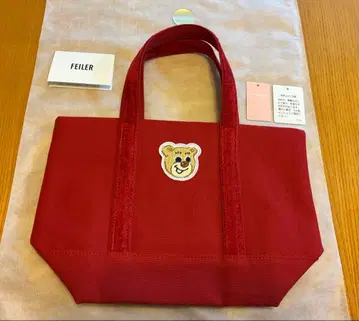 페이러 올드 테디 와펜 토트백 스몰 와인