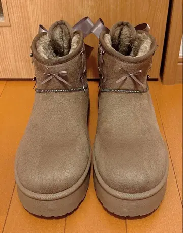 아오키 미사코 시마무라 시마미사 어그 부츠 브라운 갈색 L 사이즈