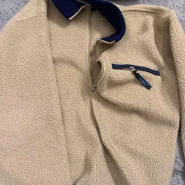 L.L.Bean 베이지 플리스 자켓