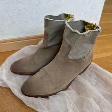 Zadig&Voltaire 스웨이드 콤비 부츠