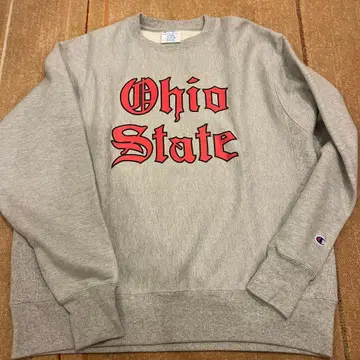 리버스 위브 Ohio State 그레이 L 사이즈 Champion