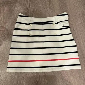 Black & White 스트라이프 스커트 M 사이즈
