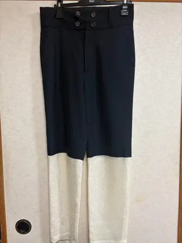 랜디 블랙/화이트 슬랙스 2020S/S