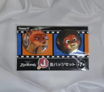 주토피아 닉 캔뱃지