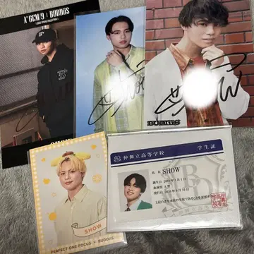 BUDDiiS SHOW 니시다 쇼오 묶음 판매