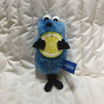 익명 배송 퍼펫 스 마스코트 키링 레몬