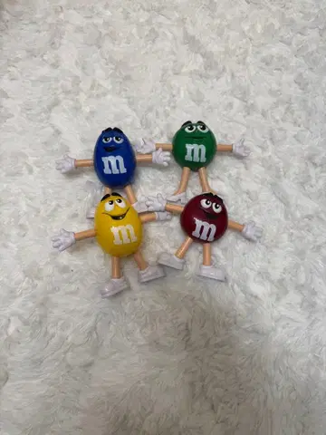 M&M's 가동식 피규어 4체 세트