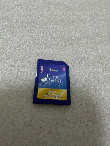 드림 스위치 디즈니 SD 카드 소프트 쟈파넷 한정판