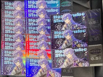 별 인도 쇼 홀로그램 티켓풍 카드