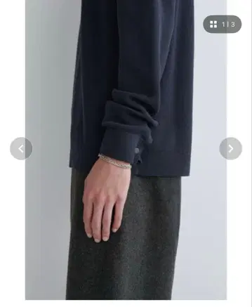 COS 더블 체인 팔찌