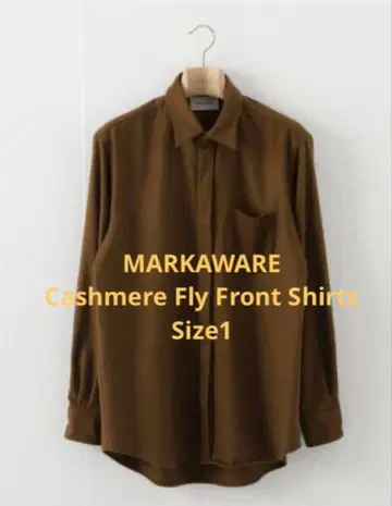 MARKAWARE Cashmere FLY Front Shirts