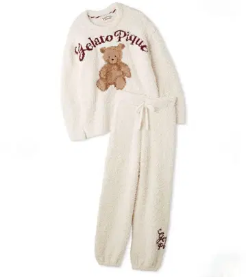 젤라또피케 룸웨어 아이보리 젤라또 스노우 베어 파자마