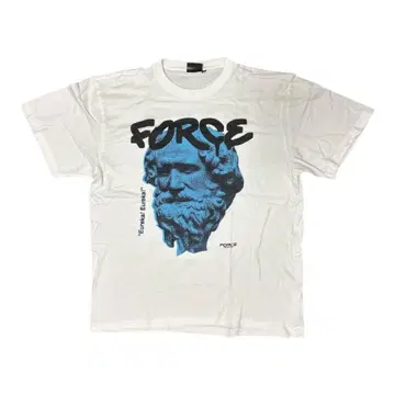 FORCE festival T셔츠 화이트