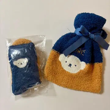 [ 새상품 미사용 ] 딕 브루나 미피 보리스 복슬복슬 복조리 in 양말