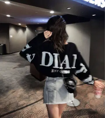 DIANTE 로고 롱 t셔츠