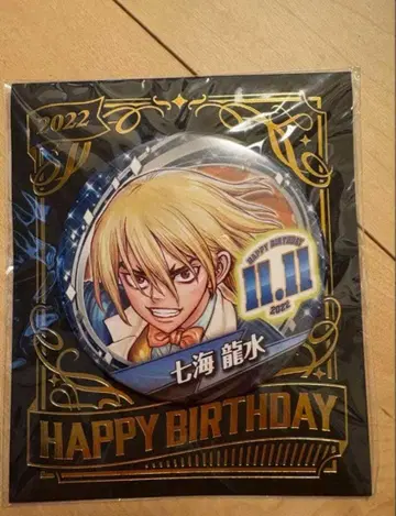 Dr.STONE 나나미 류스이 생일 2022 캔뱃지 점프샵