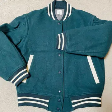 새상품급 6 ROKU 로쿠 바시티 자켓 베스트 그린 36 2way S