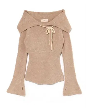 미개봉 새상품 andmary Flora beige 니트탑