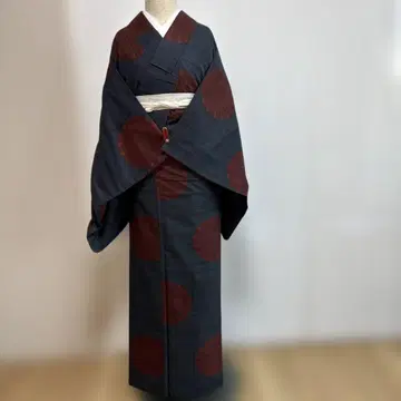 츠무기 이중 기모노