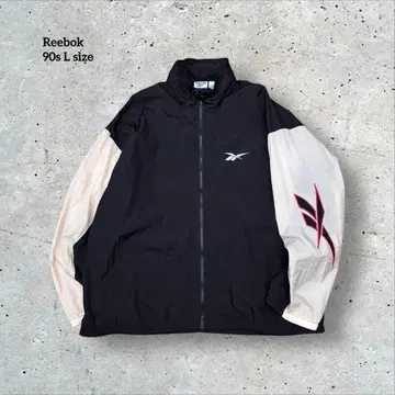 90s 리복 구제 의류 나일론 자켓 자수 로고 벡터 로고 XL