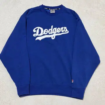 MLB 다저스 맨투맨 속기모 블루 L 사이즈