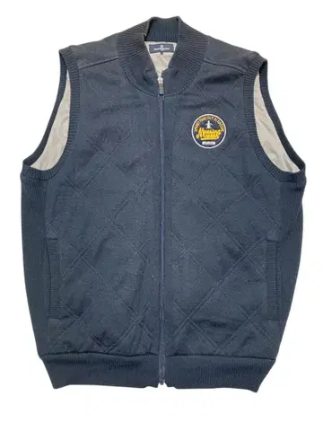 먼싱웨어 네이비 퀼팅 베스트 골프 스포츠 MIX